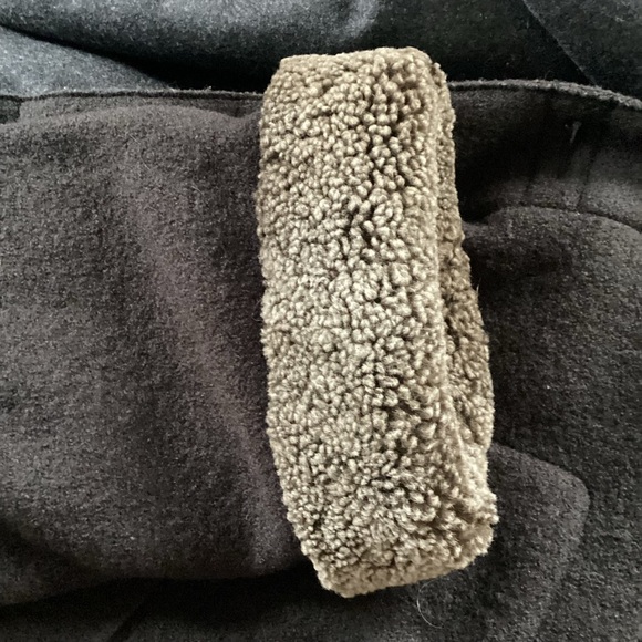 Hilary Radley Wool Coat Brown Size Large - Picture 8 of 10